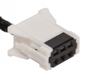 Разъем 6-pin 3 провода Ларгус, Renault 98172-1001 белый MOLEX