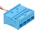 Разъем 8-pin 2 провода Renault, Nissan 4-953892-1 синий TE Connectivity
