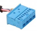 Разъем 8-pin 4 провода Renault, Nissan 4-953892-1 синий TE Connectivity