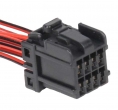 Разъем 8-pin 8 проводов для блока кнопок стеклоподъемника, электроусилителя Датсун 174044-2