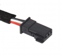 Разъем 3 pin 3 провода для плафона Веста, MQS 1-1718346-1 TE Connectivity
