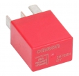 Реле 4-х контактное с резистором 25A Peugeot, Citroen, Opel красное 9807972380 OMRON