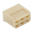 Колодка 6-pin гнездовая 1/02503 серии 6,3 мм 6-ти контактная под 505 клемму
