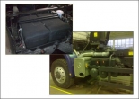 Утеплитель аккумулятора (АКБ) Термокейс для грузовых автомобилей МАН (два АКБ) ТЗГ-5А 515x273x210